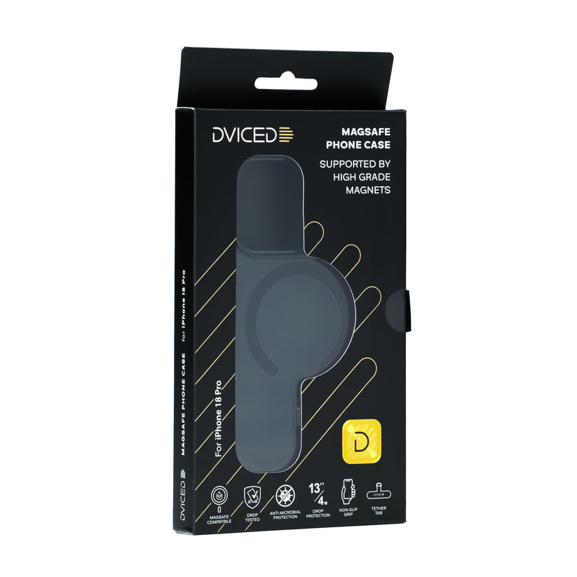 Dymový kryt Dviced MagSafe pre iPhone 18 Pro – čierny - iSTYLE.sk