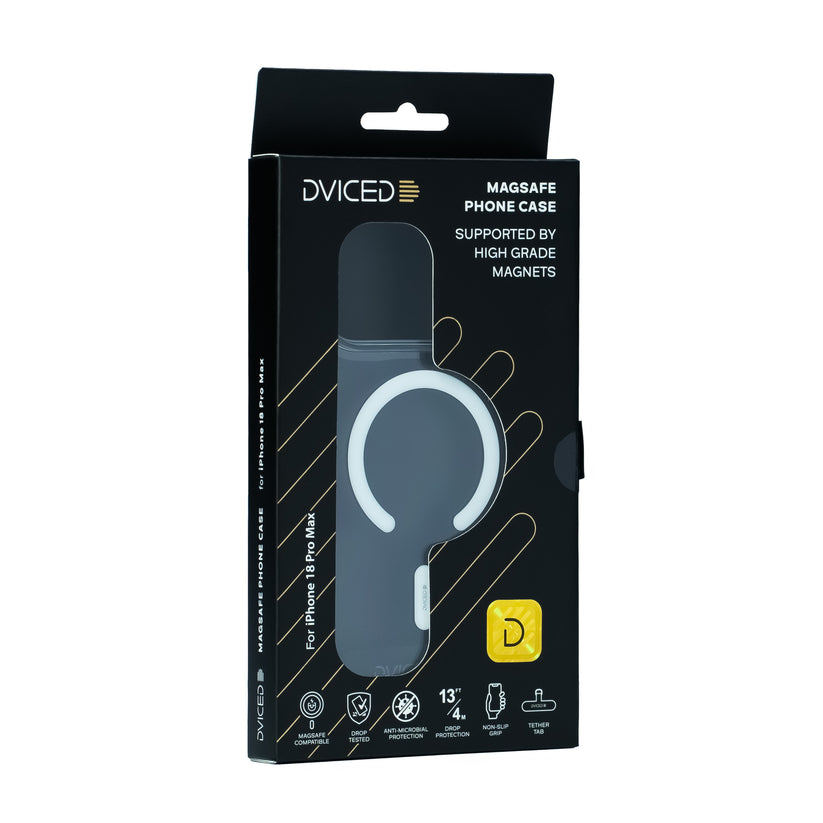 Priehľadný kryt Dviced MagSafe pre iPhone 18 Pro Max – biely - iSTYLE.sk
