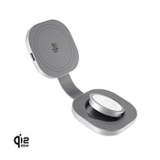 Skladacia bezdrôtová nabíjačka Epico UltraBase Qi2 25 W 2v1 EF35 – strieborná