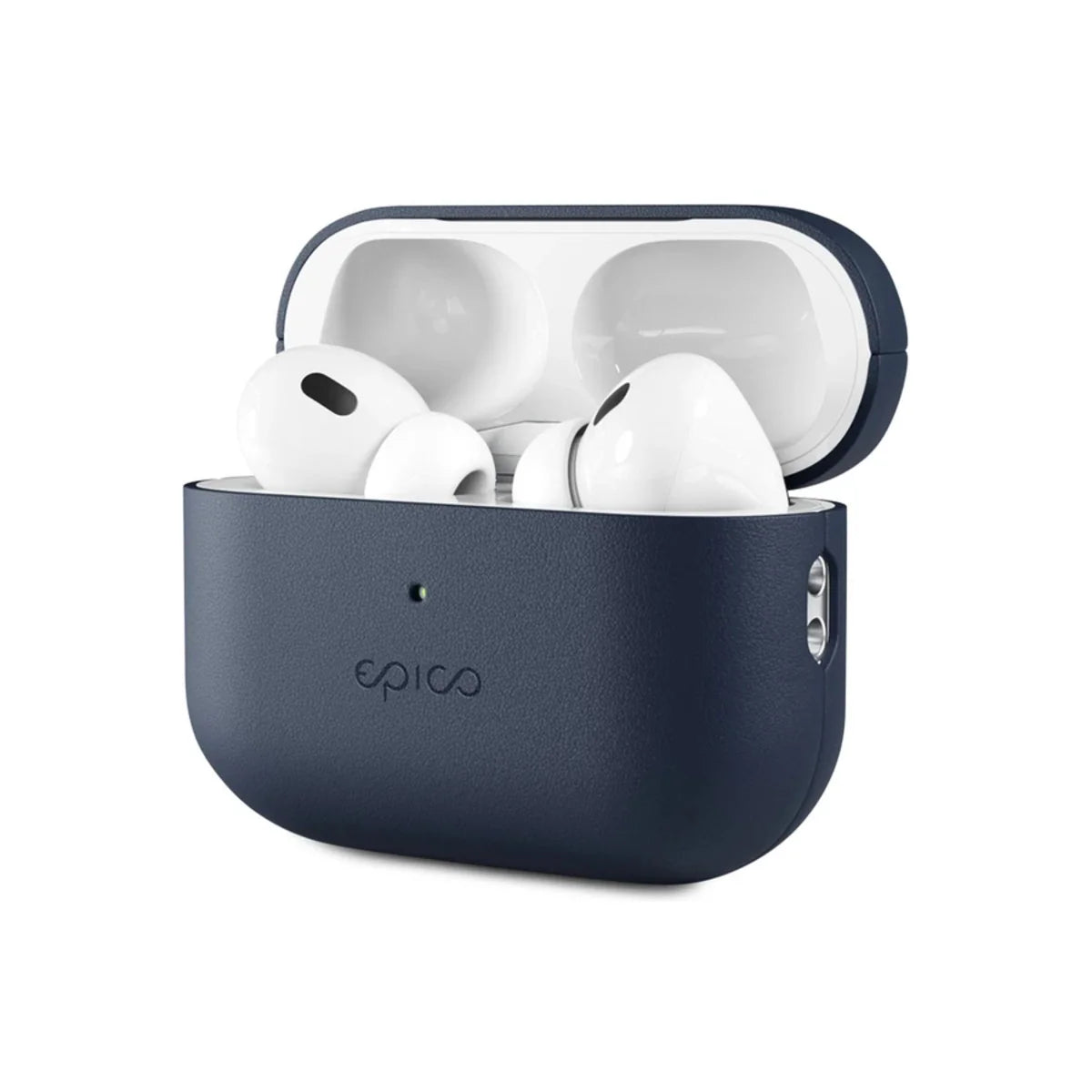Kožené puzdro pre AirPods Pro 2 Epico Leather Case - modré