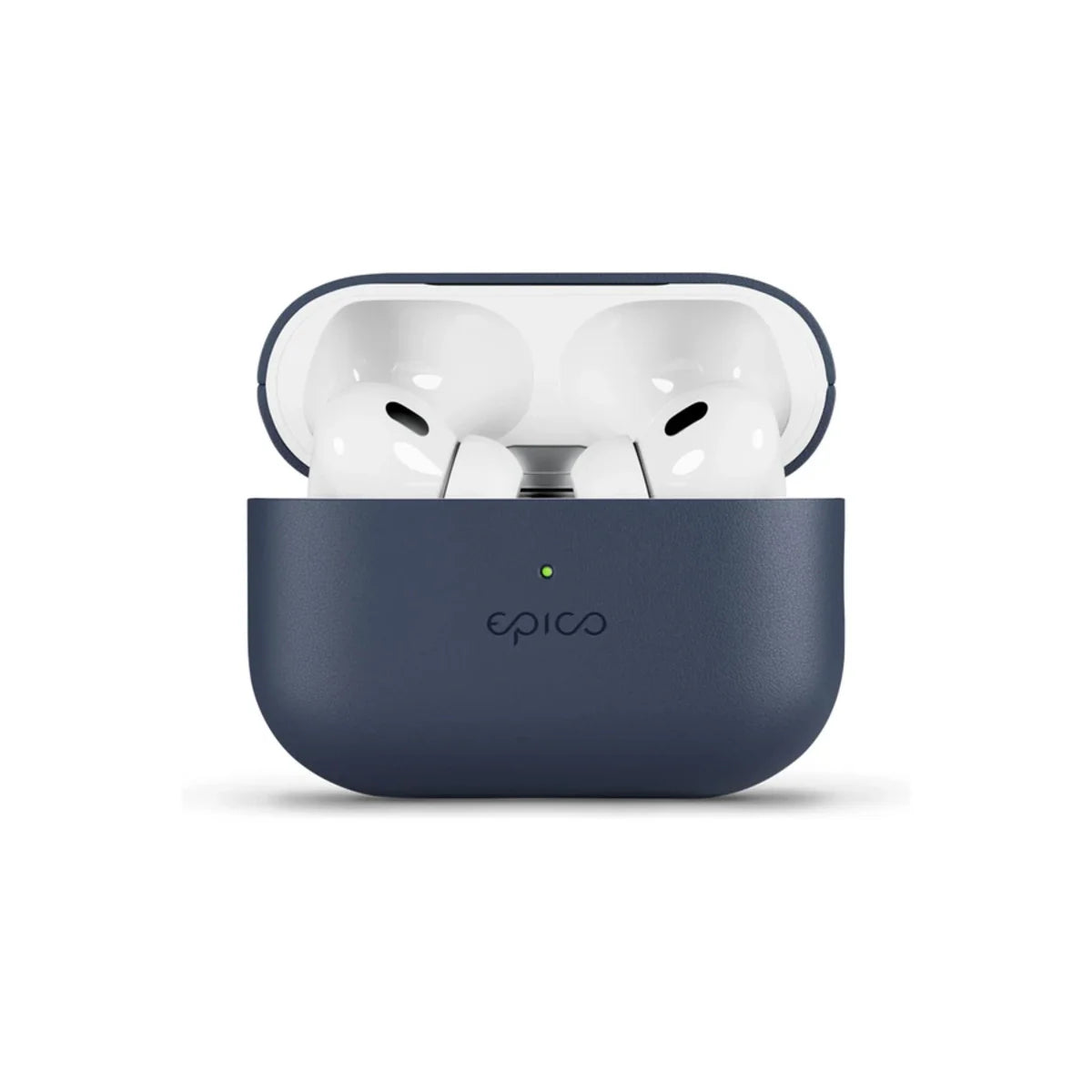 Kožené puzdro pre AirPods Pro 2 Epico Leather Case - modré
