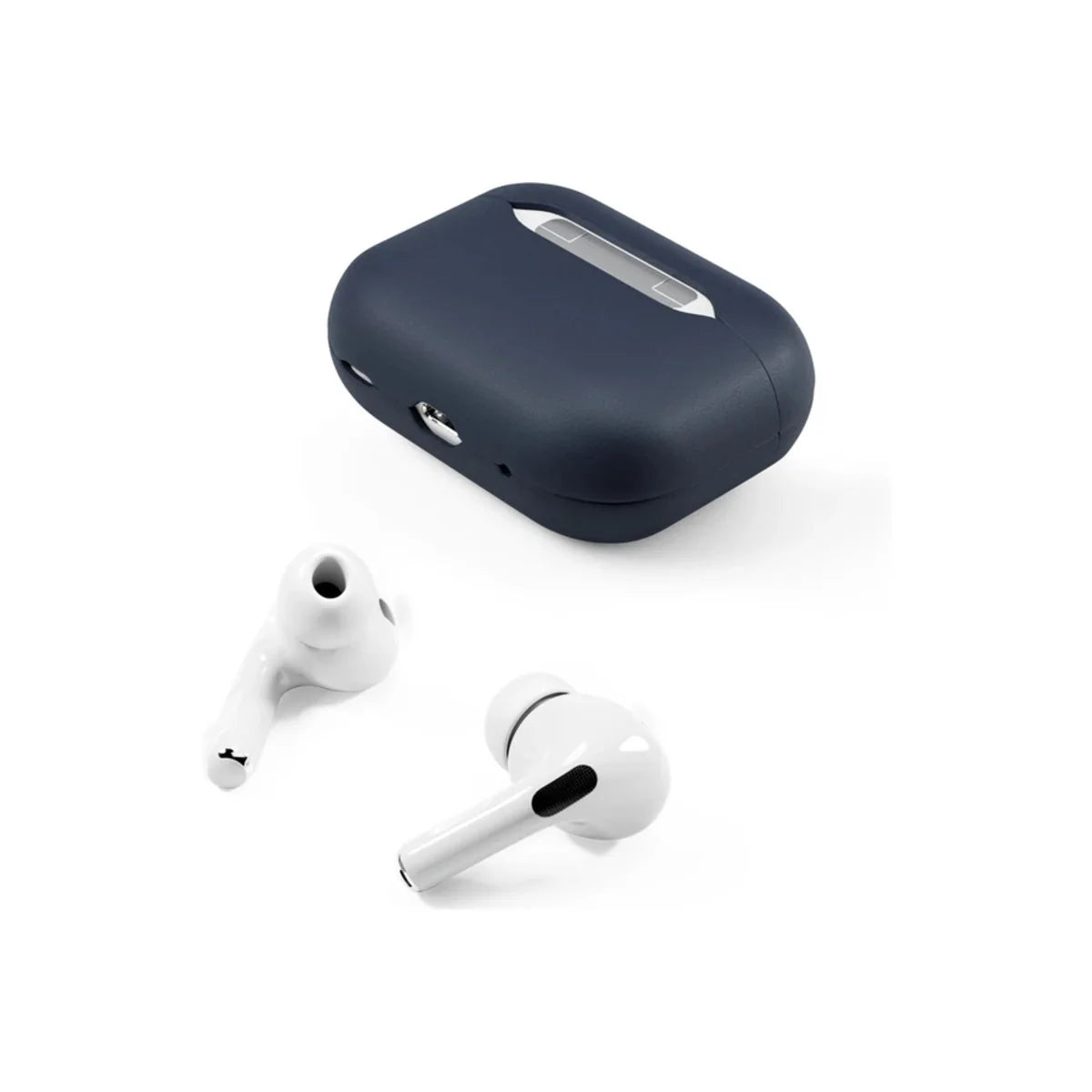 Kožené puzdro pre AirPods Pro 2 Epico Leather Case - modré