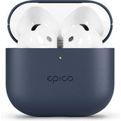 Púzdro pre AirPods 4 z pravej kože Epico Leather Case - modré