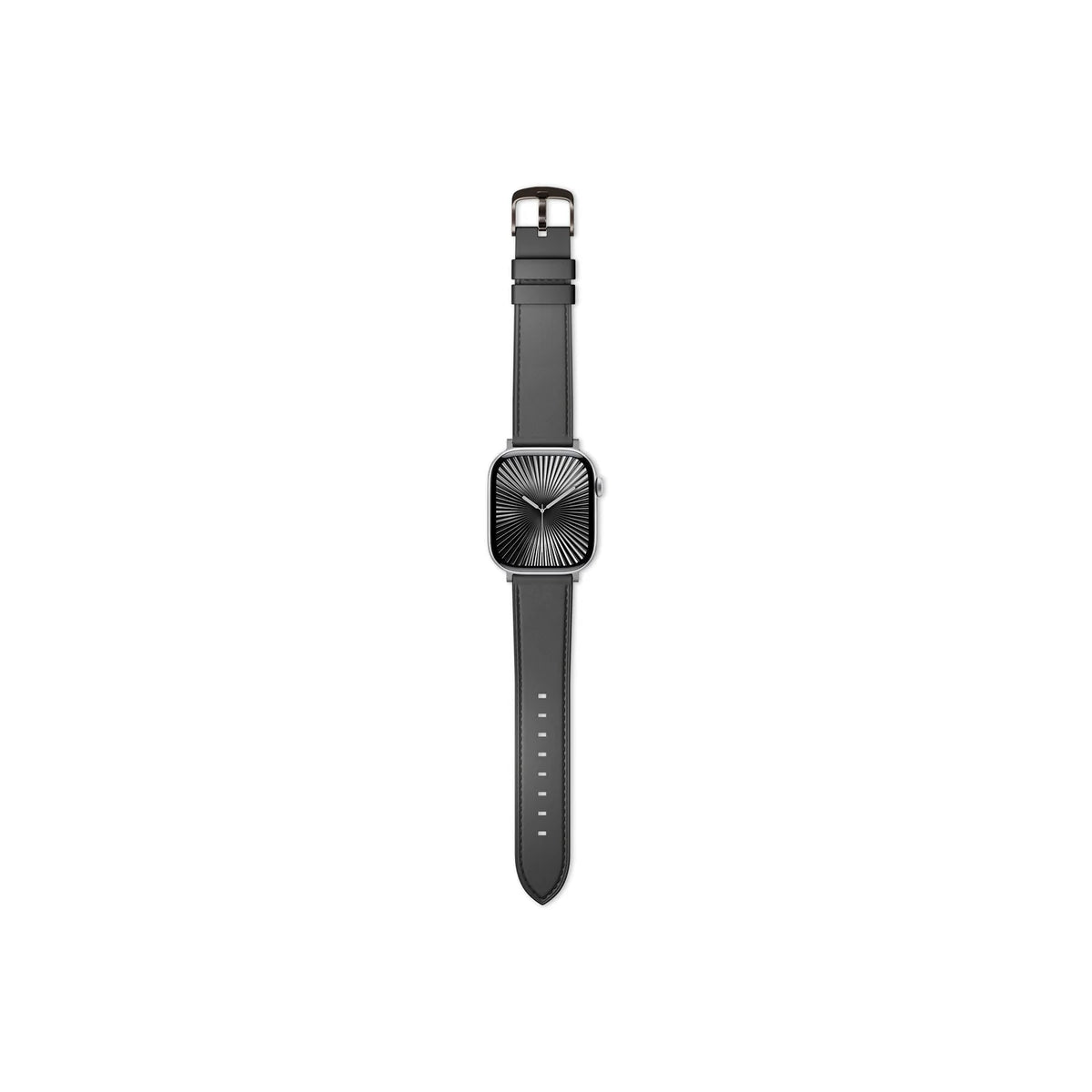 Kožený remienok pre Apple Watch 38/40/41/42 mm Epico Watch Strap Leather - čierny