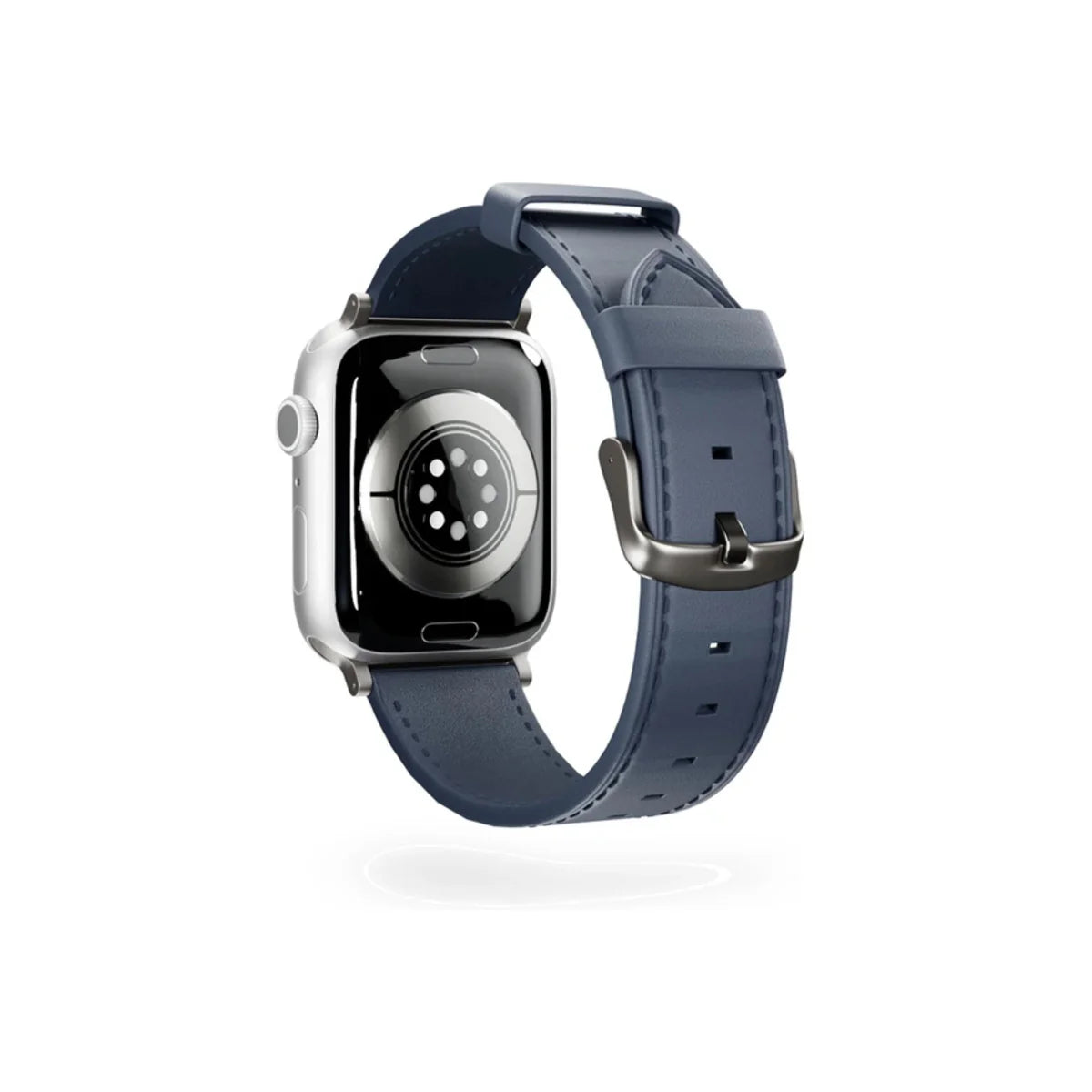 Kožený remienok pre Apple Watch 38/40/41/42 mm Epico Watch Strap Leather - modrý