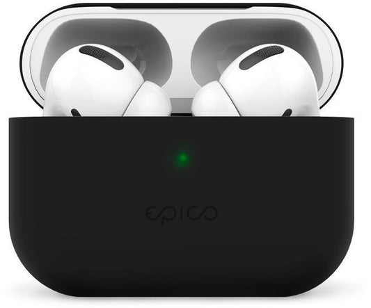 Puzdro na slúchadlá Epico silikónové pre AirPods Pro (1. generácie) - čierne - iSTYLE.sk