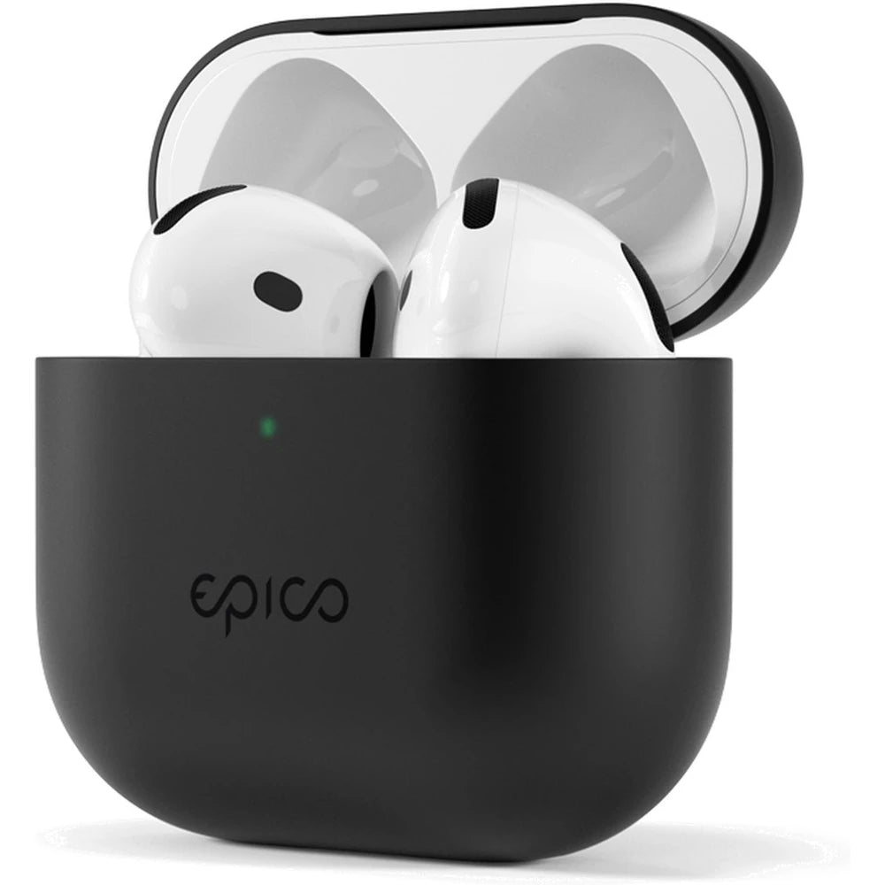 Epico silikónový kryt pre Airpods 4 - čierny