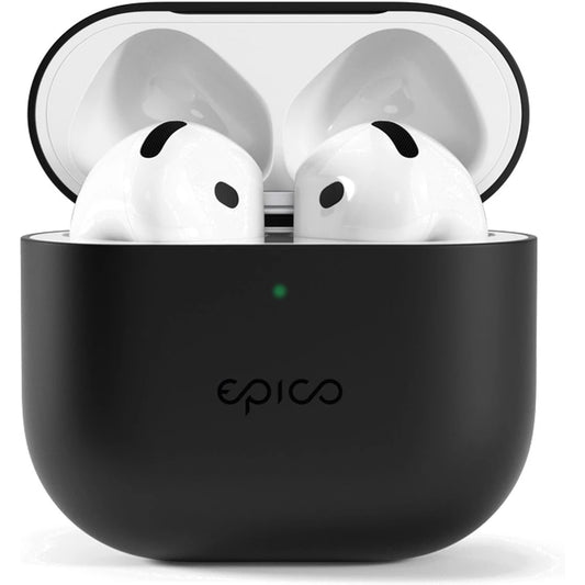 Epico silikónový kryt pre Airpods 4 - čierny