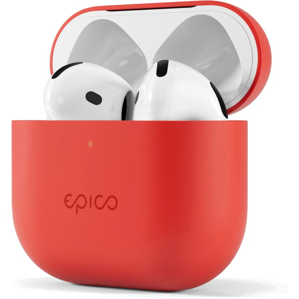 Epico silikónový kryt pre Airpods 4 - červený