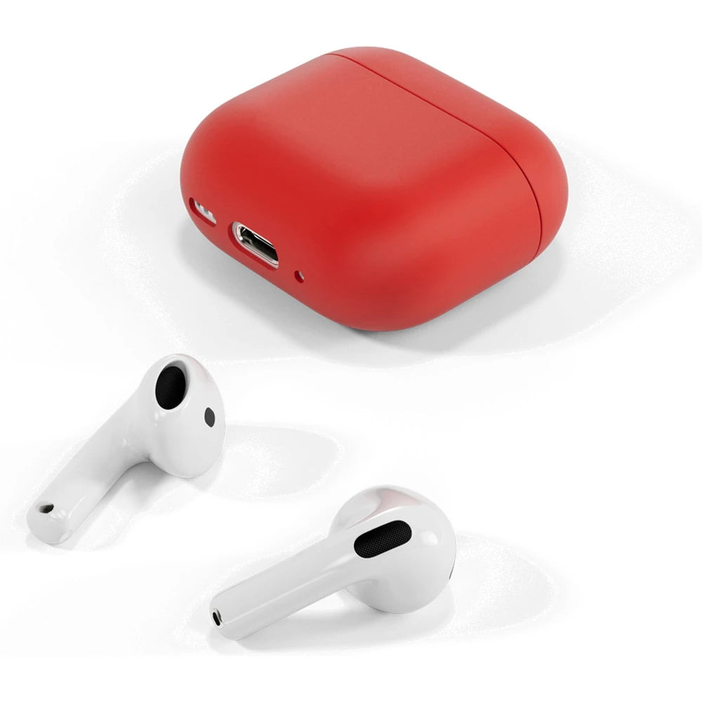 Epico silikónový kryt pre Airpods 4 - červený
