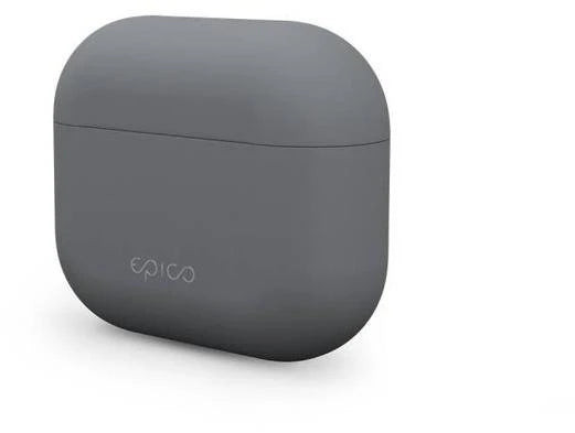 Puzdro na slúchadlá Epico silikónový obal pre AirPods (3. generácie) - sivé - iSTYLE.sk