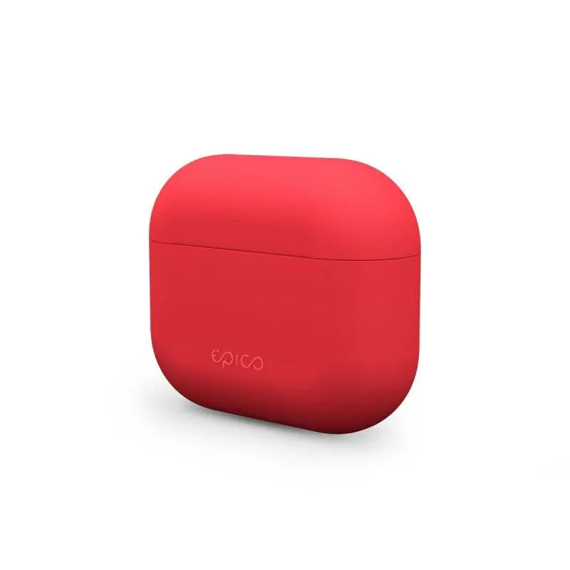 Puzdro na slúchadlá Epico silikónový obal pre AirPods (3. generácie) - červené