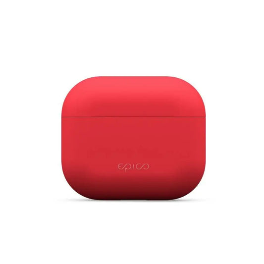 Puzdro na slúchadlá Epico silikónový obal pre AirPods (3. generácie) - červené
