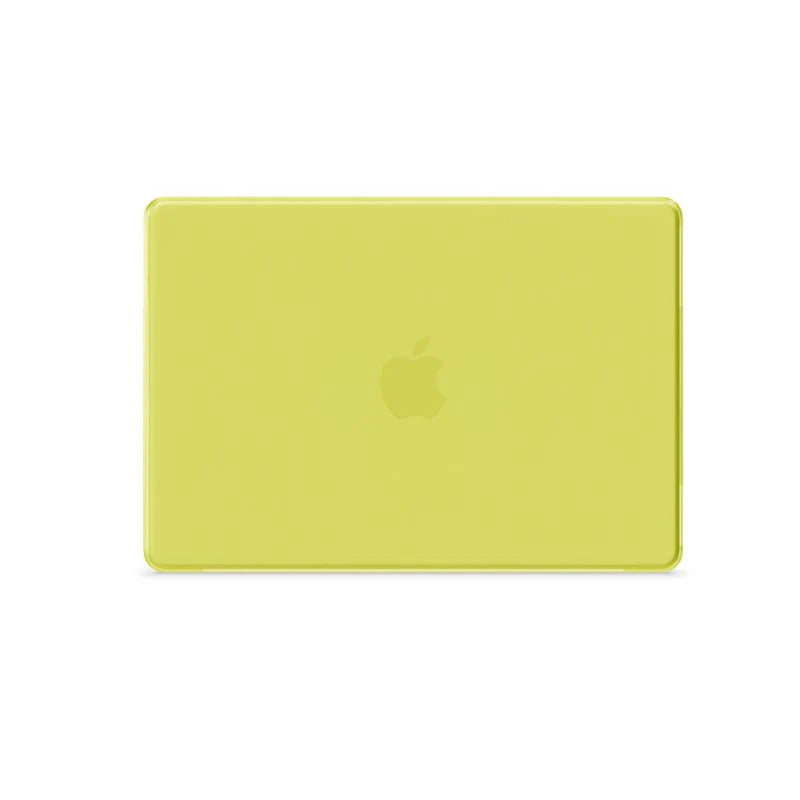 Kryt pre MacBook Neo Epico Slim Shell - matný citrusovo žltý - iSTYLE.sk