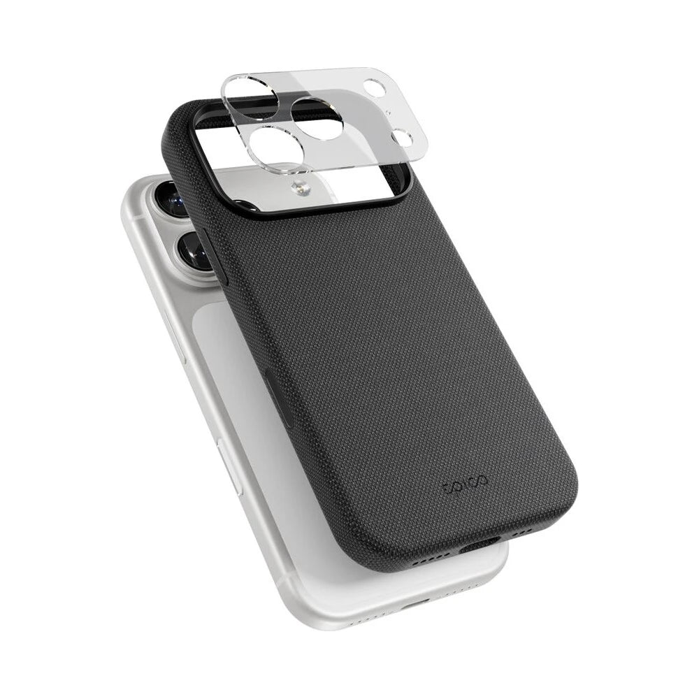 Epico SolidWoven Pro Mag+ puzdro pre iPhone 17 Pro + ochrana kamier - čierny - iSTYLE.sk