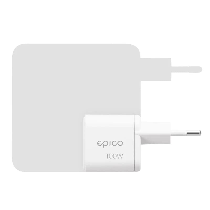 100W adaptér Epico UltraBoost Micro AVS GaN EA100b - biela - iSTYLE.sk