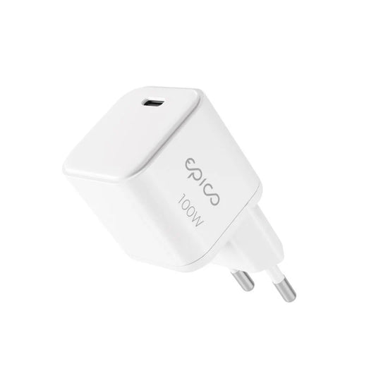 100W adaptér Epico UltraBoost Micro AVS GaN EA100b - biela - iSTYLE.sk