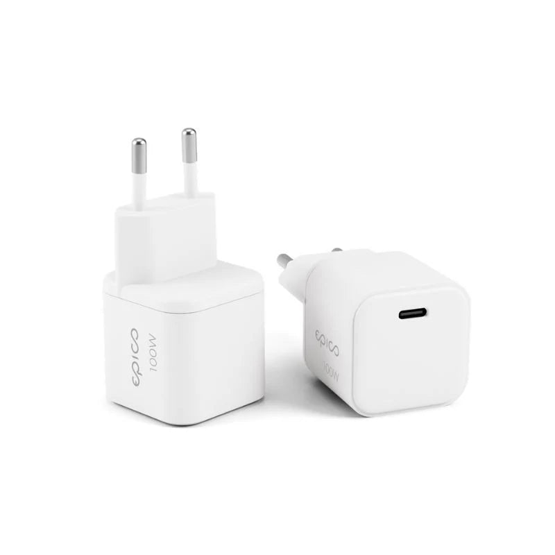 100W adaptér Epico UltraBoost Micro AVS GaN EA100b - biela - iSTYLE.sk