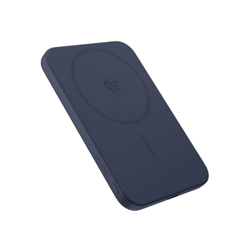 5 000 mAh hliníková MagSafe powerbanka Epico UltraPack Qi2 25W - tmavomodrá