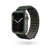 Epico Watch Strap Magnetic pre Apple Watch 42/44/45/49 mm sivá/zelená