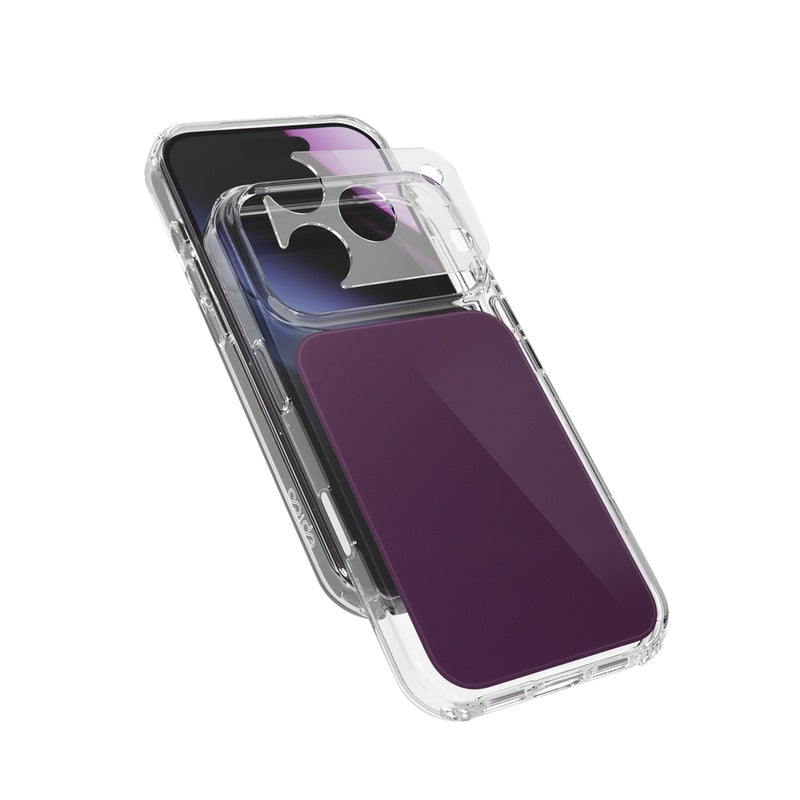Kryt Epico Tile Mag+ Case pre iPhone 17 Pro/18 Pro – tmavofialový - iSTYLE.sk
