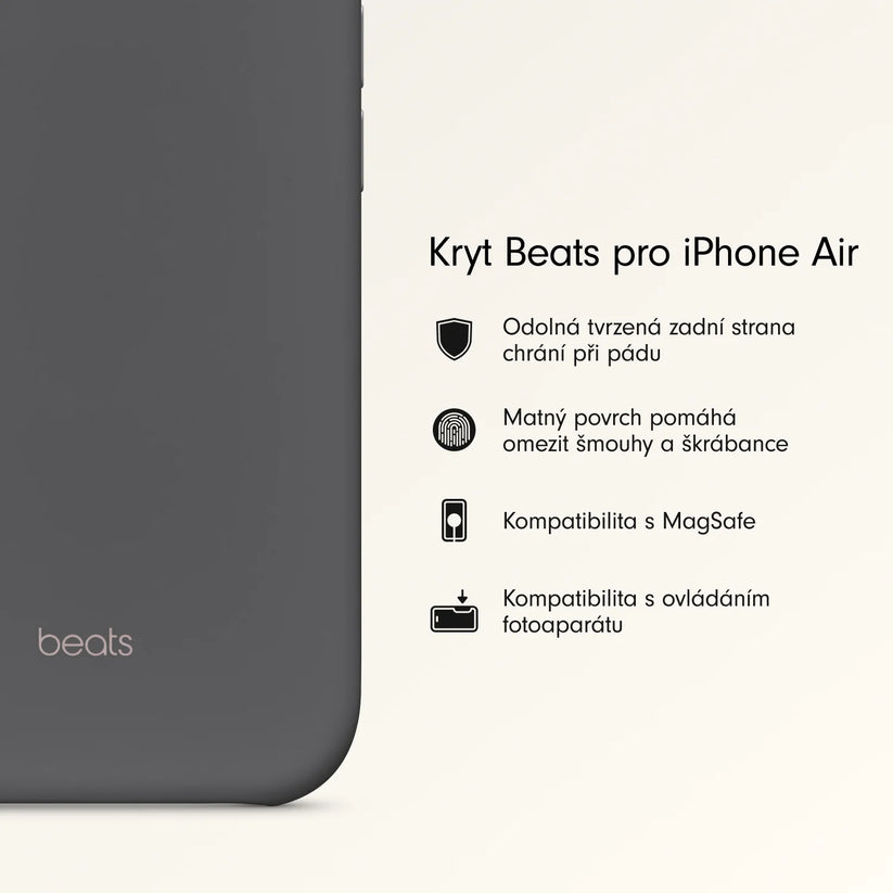 Kryt pre iPhone Air Beats s MagSafe a ovládačom fotoaparátu - iSTYLE.sk
