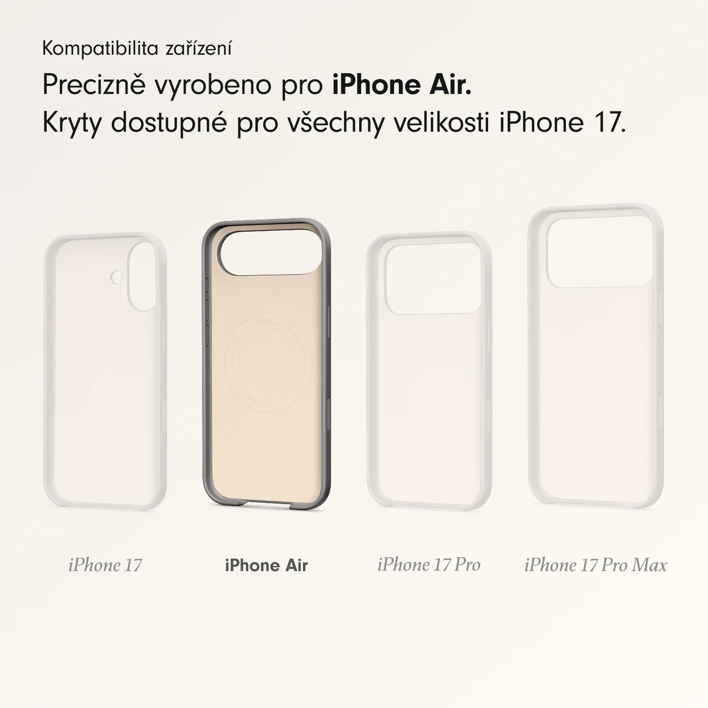 Kryt pre iPhone Air Beats s MagSafe a ovládačom fotoaparátu - iSTYLE.sk