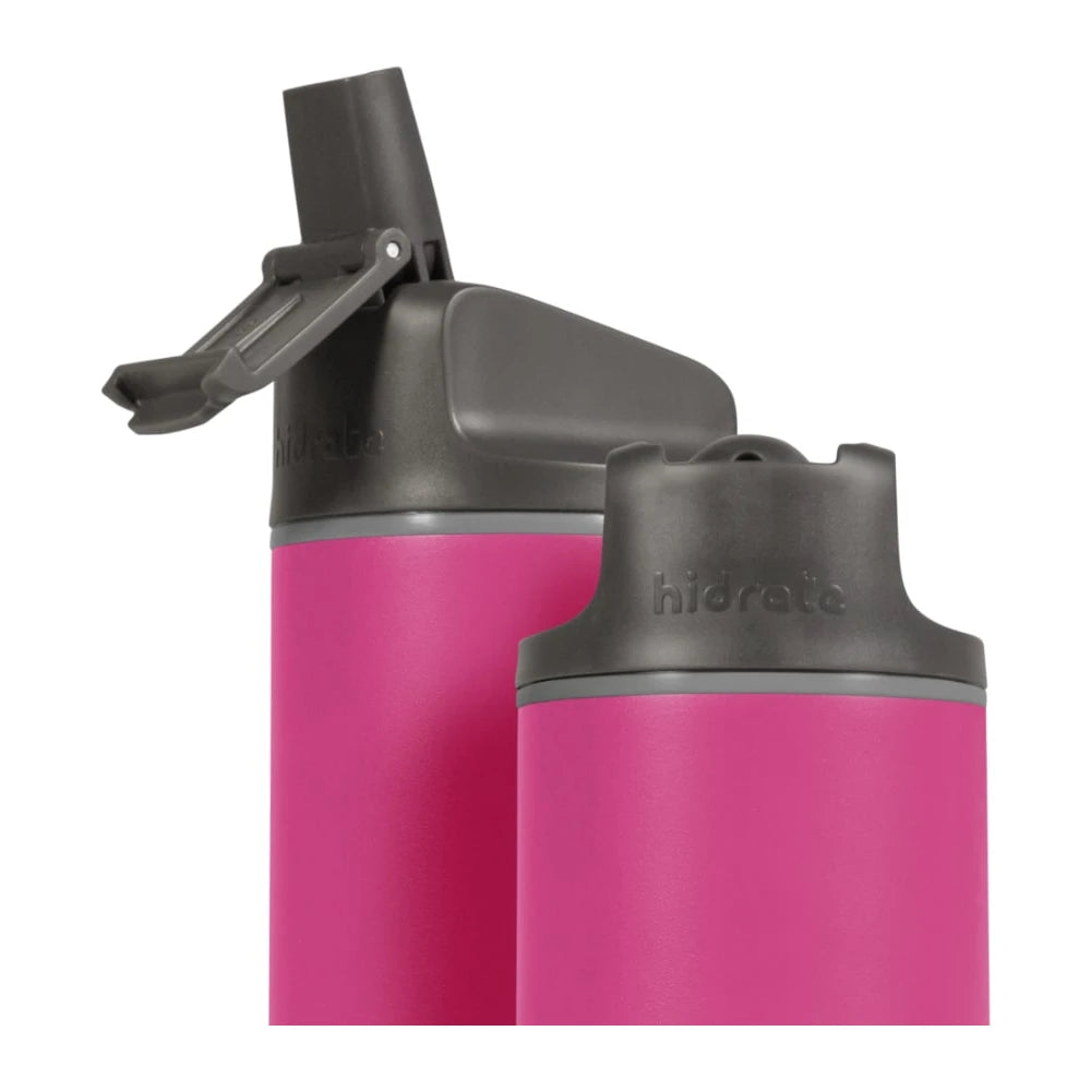 HidrateSpark Steel Smart Bottle so slamkou - Fruit Punch