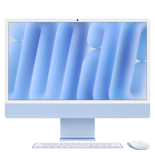 24-palcový iMac s Retina 4.5K displejom: Apple M4 čip s 10-jadrovým CPU a 10-jadrovým GPU, 512GB SSD - Modrá (Copy) - iSTYLE SK