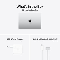 14-palcový MacBook Pro: Apple M4 Pro čip s 12‑jadrovým CPU a 16‑jadrovým GPU, 512GB SSD - Strieborná (Vystavený kus - záruka 12 mesiacov)) - iSTYLE.sk
