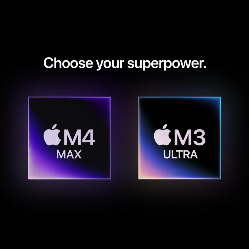 Mac Studio, Apple M3 Ultra čip, 28jadrové CPU, 60jadrové GPU, 96GB, 4TB SSD - strieborný