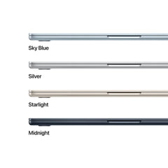13-palcový MacBook Air: Čip Apple M4 s 10-jadrovým CPU a 10-jadrovým GPU, 512GB SSD - Strieborná (Otvorený) - iSTYLE SK