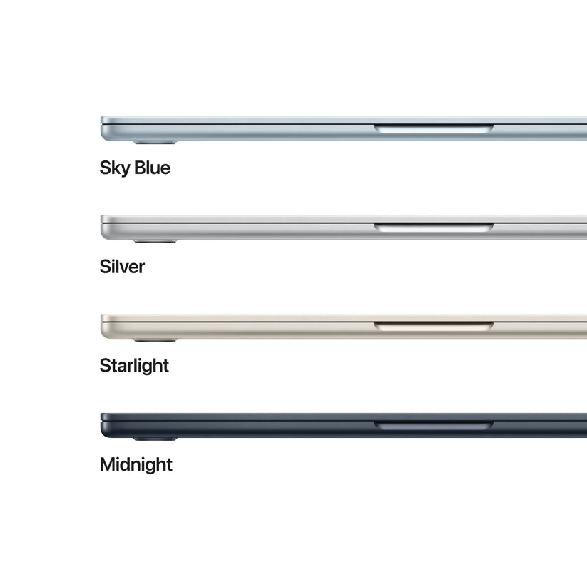 13-palcový MacBook Air: Čip Apple M4 s 10-jadrovým CPU a 10-jadrovým GPU, 512GB SSD - Strieborná (Otvorený) - iSTYLE SK