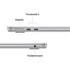 13-palcový MacBook Air: Čip Apple M4 s 10-jadrovým CPU a 10-jadrovým GPU, 512GB SSD - Strieborná (Otvorený) - iSTYLE SK