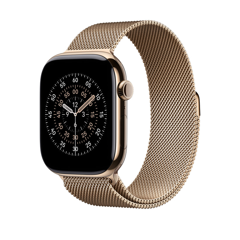 46mm Gold Milanese Loop - M/L - iSTYLE SK