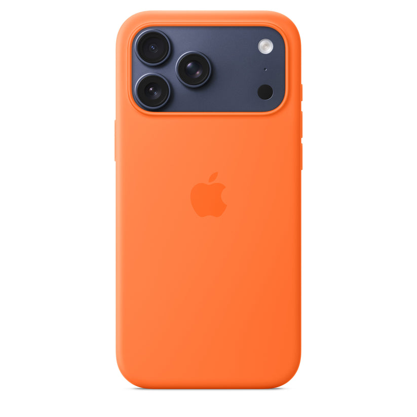iPhone 17 Pro Max Silicone Case with MagSafe – Orange - iSTYLE SK