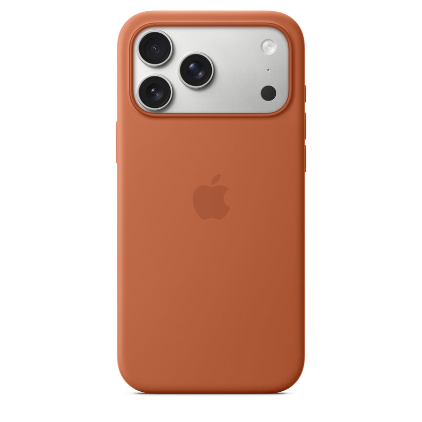 iPhone 17 Pro Max Silicone Case with MagSafe – Terra Cotta - iSTYLE SK