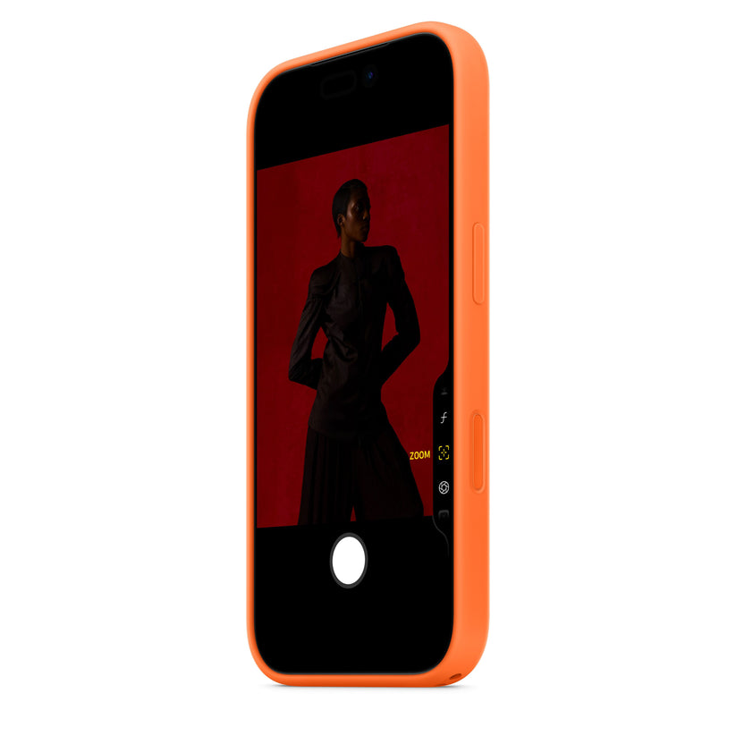 iPhone 17 Pro Silicone Case with MagSafe – Orange - iSTYLE SK