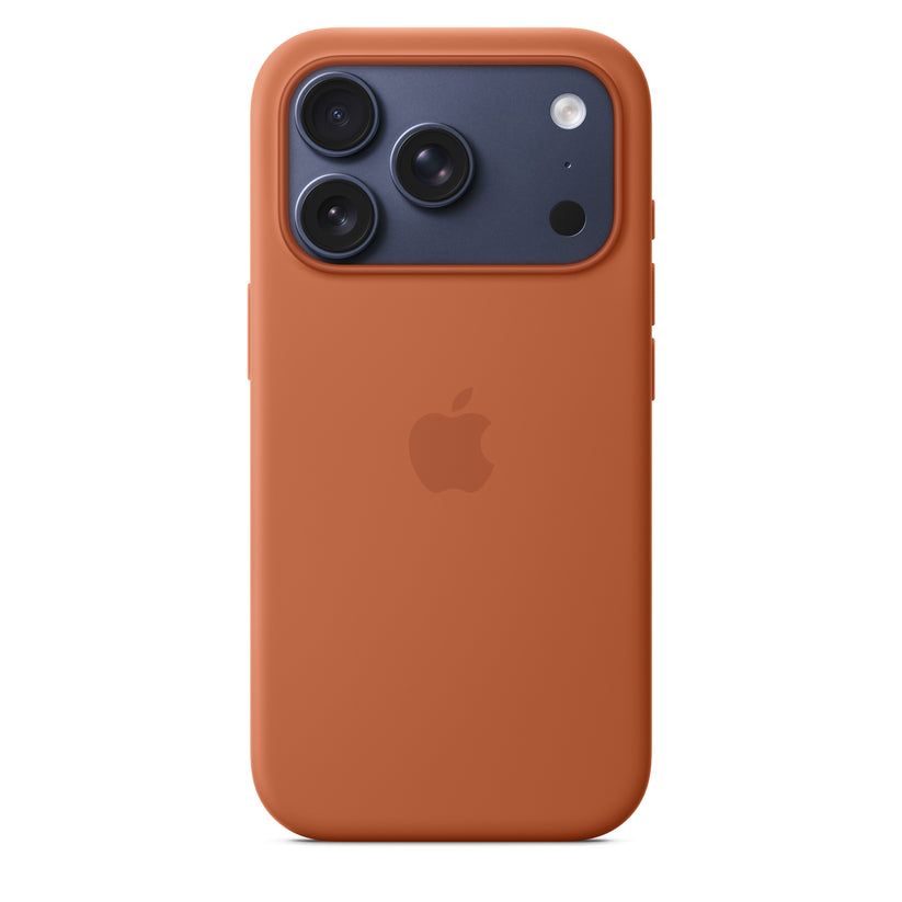 iPhone 17 Pro Silicone Case with MagSafe – Terra Cotta - iSTYLE SK