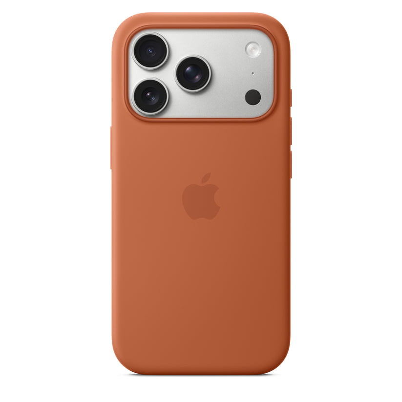 iPhone 17 Pro Silicone Case with MagSafe – Terra Cotta - iSTYLE SK