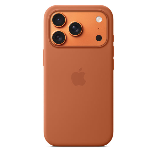 iPhone 17 Pro Silicone Case with MagSafe – Terra Cotta - iSTYLE SK
