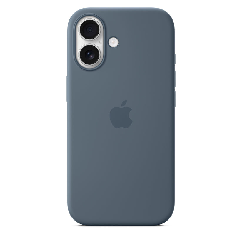 iPhone 17 Silicone Case with MagSafe - Anchor Blue - iSTYLE SK