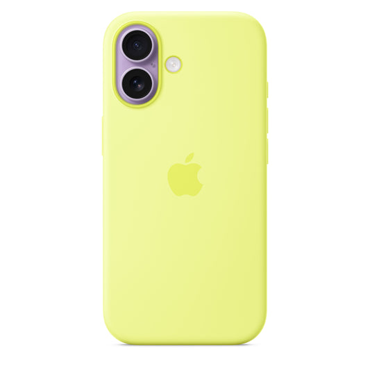 iPhone 17 Silicone Case with MagSafe - Neon Yellow - iSTYLE SK