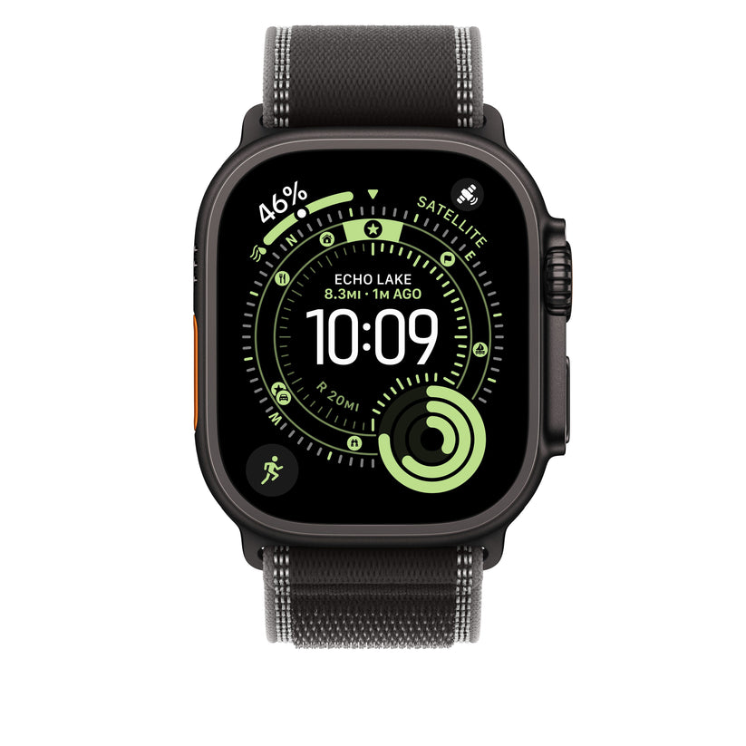 49mm Black/Charcoal Trail Loop - S/M - Black Titanium Finish - iSTYLE SK