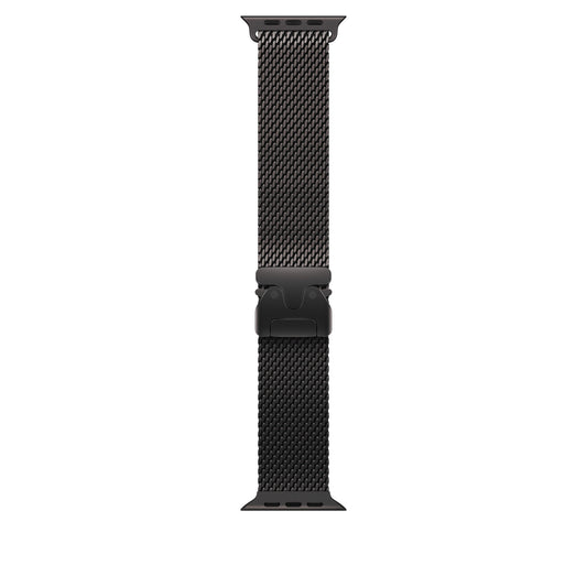 49mm Black Titanium Milanese Loop - Large - iSTYLE SK
