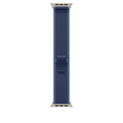 49mm Blue/Bright Blue Trail Loop – S/M - Natural Titanium Finish - iSTYLE SK