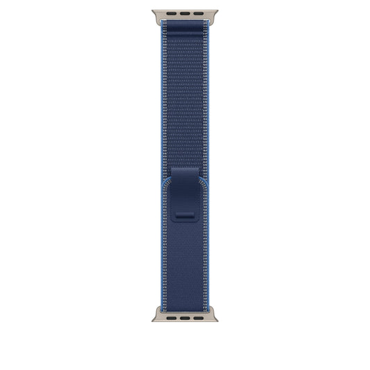 49mm Blue/Bright Blue Trail Loop – S/M - Natural Titanium Finish - iSTYLE SK