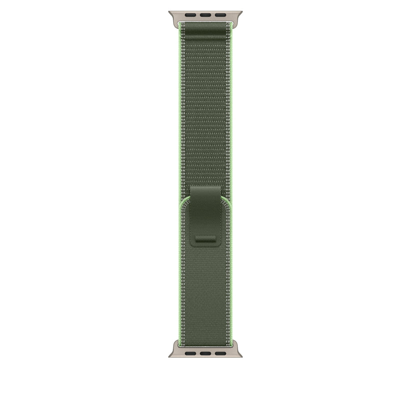 49mm Green/Neon Trail Loop – M/L - Natural Titanium Finish - iSTYLE SK