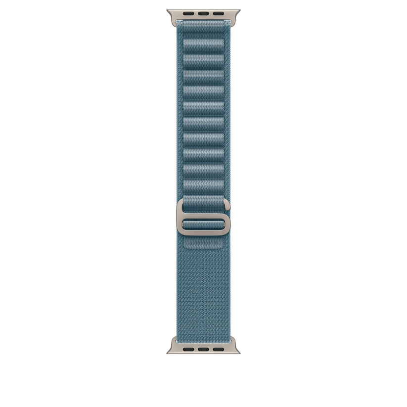 49mm Light Blue Alpine Loop - Small - Natural Titanium Finish - iSTYLE SK