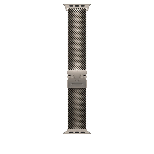 49mm Natural Titanium Milanese Loop - Large - iSTYLE SK
